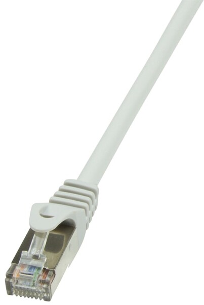 Logilink Patchkabel RJ45  F/UTP Cat5e  5.00m grau