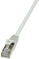 Logilink Patchkabel RJ45  F/UTP Cat5e  5.00m grau