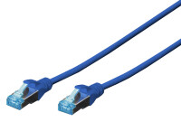 DIGITUS Patchkabel Cat5e SF/UTP Ste. RJ45  1,00m grau...