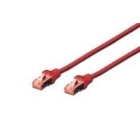 DIGITUS Patchkabel Cat6  S/FTP 2xRJ45  3.0m rot...