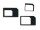 Logilink Dual SIM Card Adapter nano-> micro, standard