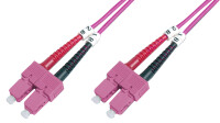 DIGITUS LWL Patchkabel SC -> SC 1.00m Multimode Duplex...