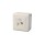 DIGITUS RJ45Dose Cat6a 2xRJ45 geschirmt Aufputz Signalweiß