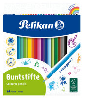 Pelikan Buntstifte Standard lang BS24LN farb.sort  24er...