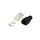 Logilink Steckverbinder CAT6 RJ45 100er Set, geschirmt, sw.