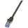 Logilink Patchkabel CAT6A  S/FTP AWG26 PIMF  1,00m schw.