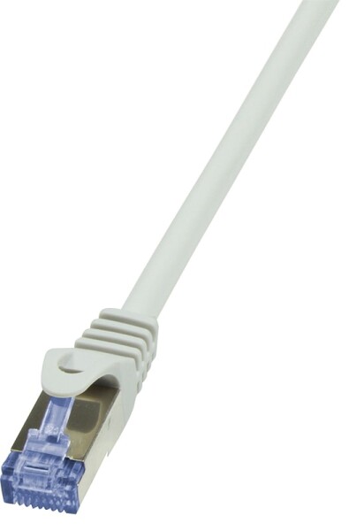 Logilink Patchkabel CAT6A  S/FTP AWG26 PIMF  0,50m grau