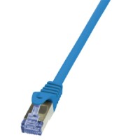 Logilink Patchkabel CAT6A  S/FTP AWG26 PIMF  3,00m blau