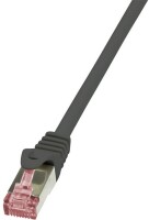 Logilink Patchkabel CAT6   S/FTP AWG27 PIMF  0,50m schw.