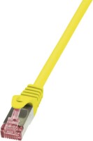 Logilink Patchkabel CAT6   S/FTP AWG27 PIMF  0,50m gelb