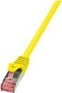 Logilink Patchkabel CAT6   S/FTP AWG27 PIMF  2,00m gelb