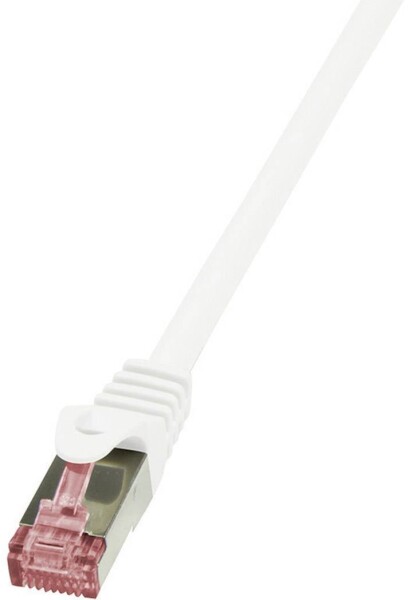 Logilink Patchkabel CAT6   S/FTP AWG27 PIMF  3,00m weiß