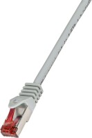 Logilink Patchkabel CAT6   S/FTP AWG27 PIMF  0,50m grau