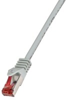 Logilink Patchkabel CAT6   S/FTP AWG27 PIMF  1,50m grau