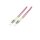 Logilink Glasfaser Patchkabel OM4 50/125Á LC-LC 15m pink