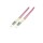 Logilink Glasfaser Patchkabel OM4 50/125Á LC-LC 20m pink