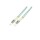 Logilink Glasfaser Patchkabel OM3 50/125Á LC-LC 10m türkis