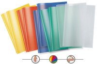 HERMA Heftschoner 10er Set A4 transparent (5 Farben)