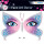 HERMA Face Art Sticker Butterfly