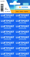 HERMA Textetiketten "mit Luftpost"