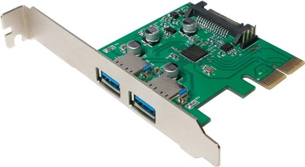 Logilink PCI-Express Card 2x USB 3.1 (Typ A) Buchse