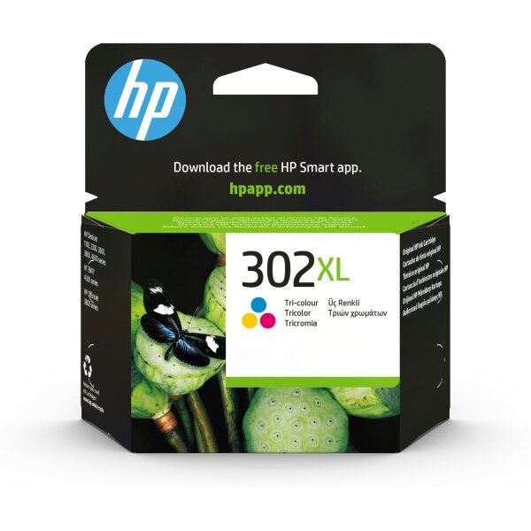 HP 302XL    Dreifarbig          Tintenpatrone