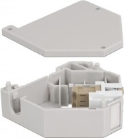 DELOCK Hutschienenadapter mit Keystone LC Duplex BU <...