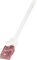 Logilink Patchkabel CAT6  U/UTP AWG26  1,00m weiß...