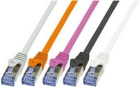 Logilink Patchkabel mit Cat7-Rohk. Primel. S/FTP schw 7,50m