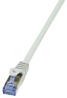 Logilink Patchkabel mit Cat7-Rohk. Primel. S/FTP grau 0,25m