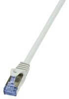 Logilink Patchkabel mit Cat7-Rohk. Primel. S/FTP grau 1,00m