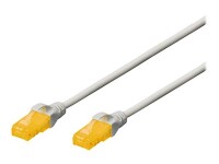 DIGITUS Patchkabel RJ45 U/UTP Cat6A  3.00m grau m....