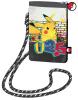 Safta Pokémon - Pikachu Kordeltasche für Handy