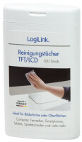 Logilink TFT/LCD und Plasma Reinigungstücher 100er Box