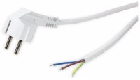 Logilink Netzkabel CEE7/7 Stecker 90°of. Kabelende...