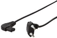 Logilink Netzkabel Euro Stecker90°IEC...