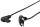 Logilink Netzkabel Euro Stecker90°IEC Stecker90°0,75m bk