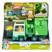 Bluey - Müllwagen - Spielset mit Zubehör