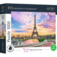 Romantic Sunset: Eiffel Turm, Paris, Frankreich - UFT...