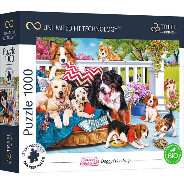 Cuteness Overload: Hundeliebe - UFT Puzzle 1000 Teile