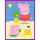 Peppa Pig - Primo Baby MAXI Puzzle + Malvorlage 2 x 10 Teile