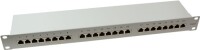 Logilink Patchpanel 19" Einbau Kat.6 STP 24 Port, grau
