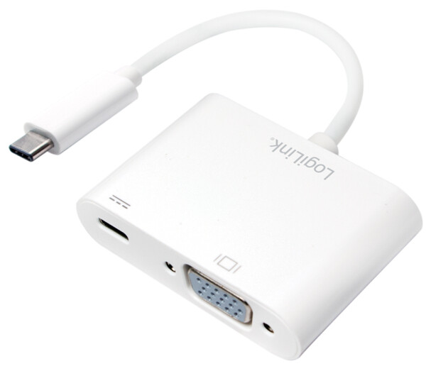 Logilink Adapter USB 3.1 Typ C > VGA,Displayport 1.2