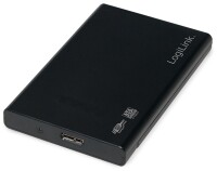 Logilink USB 3.0 2,5" Extern. Super Slim, screwless,...