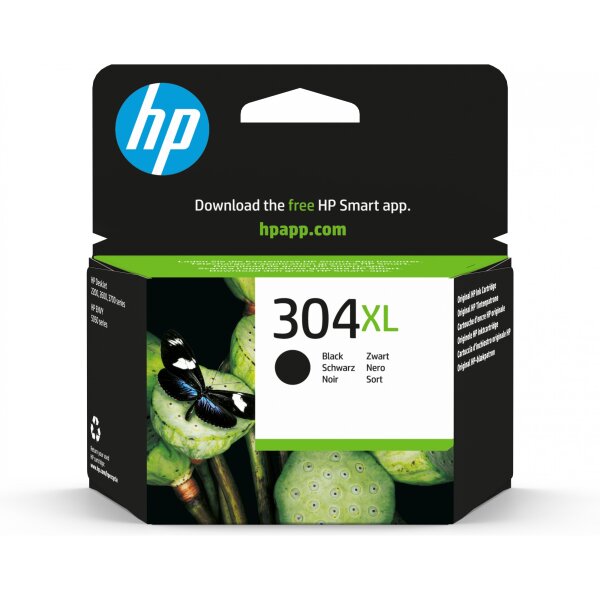 HP 304XL    Schwarz             Tintenpatrone