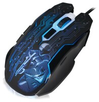 Logilink Gaming Maus, USB, 6-button, 2400dpi