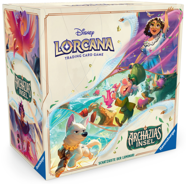 Disney Lorcana: Set 7 - Archazias Insel: Schatzkiste der Luminari -  DE