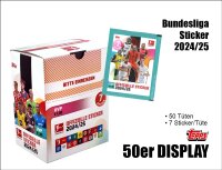 Topps Bundesliga Sticker 2024/2025 – 50er DISPLAY