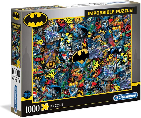 Clementoni 39575 - DC Comics Puzzle, Batman - 1000 Teile