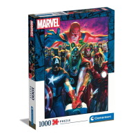 Clementoni 39672 - 1000 Teile Panorama Puzzle - Marvel...